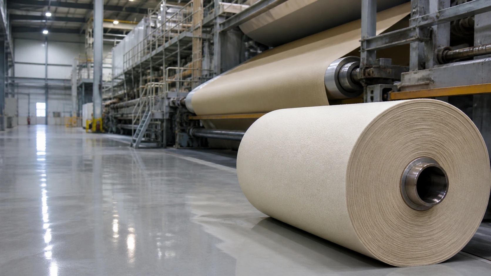 14.5 meter loom for paper machine press felt base fabric weaving