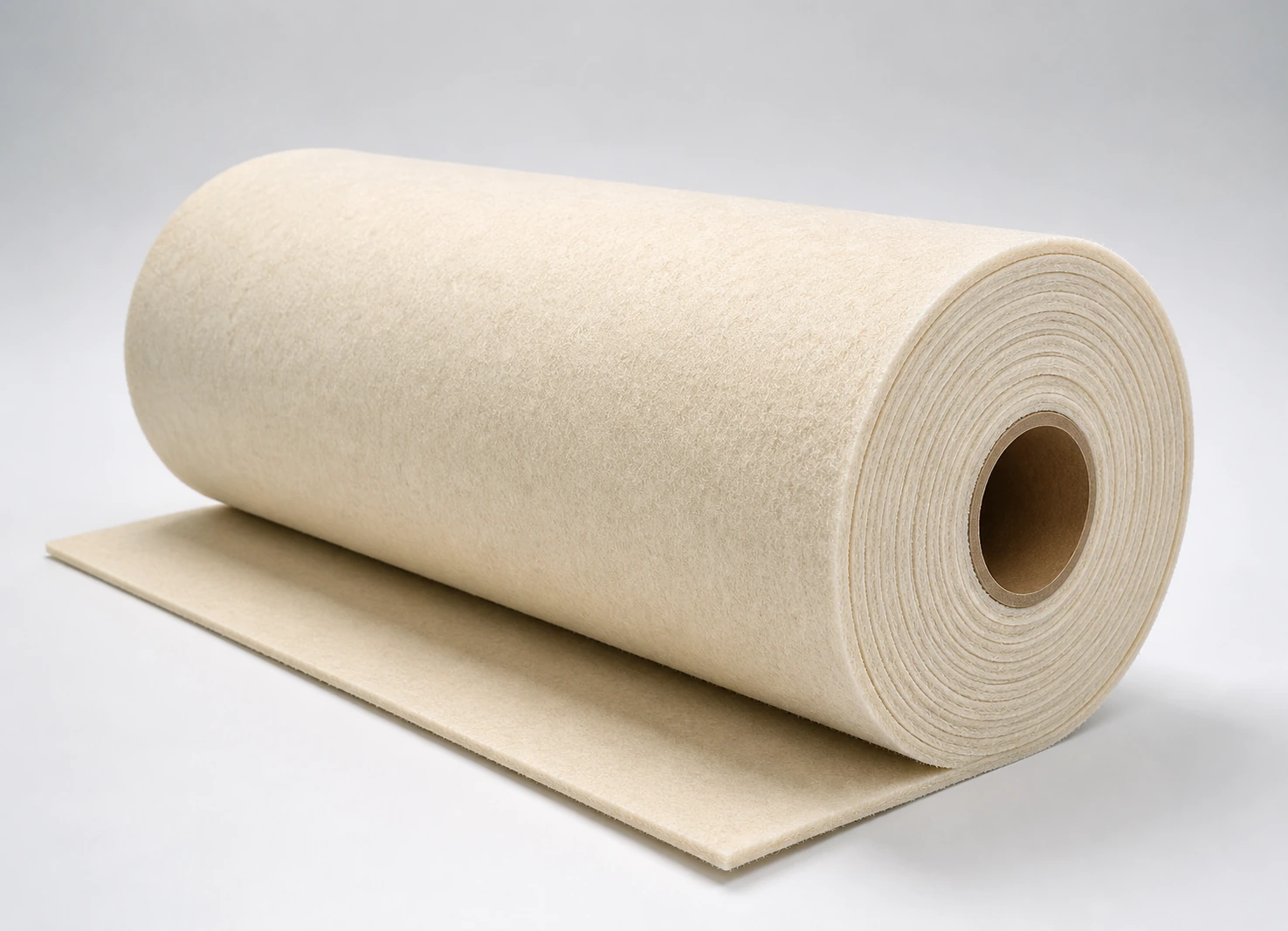 1+2 BOM press felt structure for packaging paper machine
